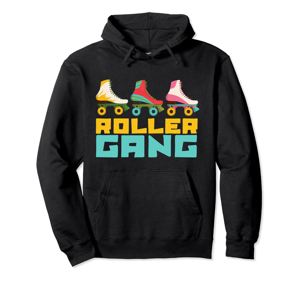 Roller Gang Roller Skates Derby Hoodie - Streetwear Style for Adults - T-Shirt, Sweatshirt, Hoodie