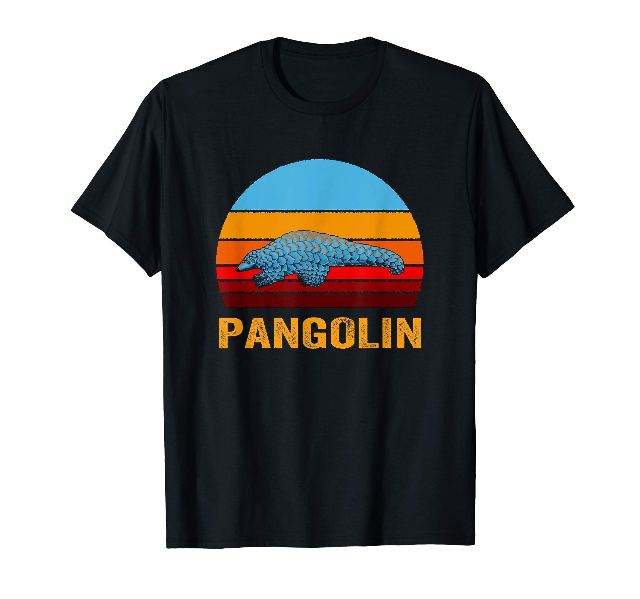 Sunset Pangolin T-Shirt - Trendy Graphic Men Women - T-Shirt, Sweatshirt, Hoodie