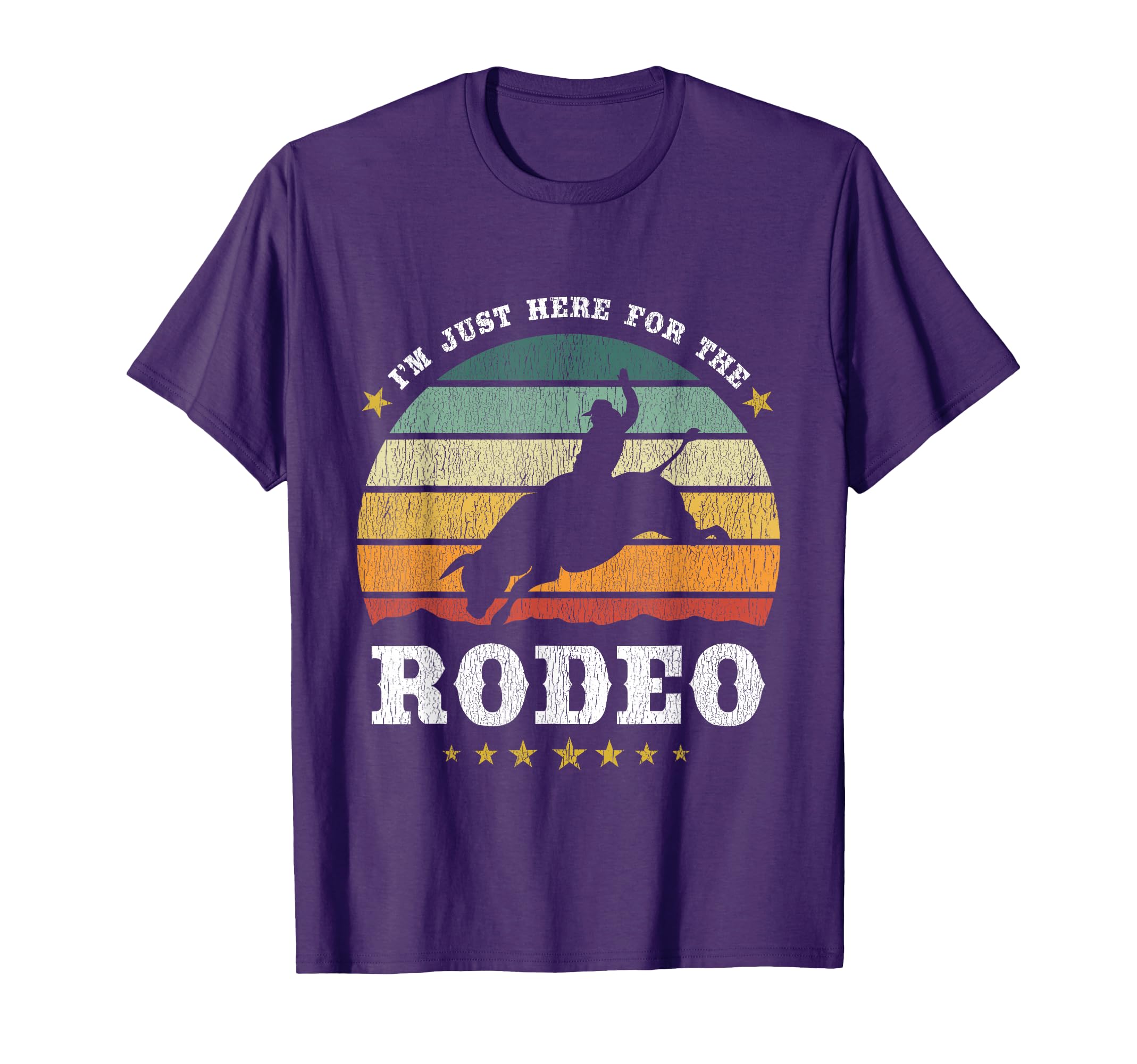 Im Just Here Rodeo Western Texan T-Shirt - Custom Art Print Men Women - T-Shirt, Sweatshirt, Hoodie