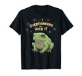 Funny Tired Frog Meme Overthinker T-Shirt - Trendy Graphic for Adults - T-Shirt, Sweatshirt, Hoodie