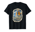 Santorini Island Paradise Postcard T-Shirt - Trendy Graphic for Adults - T-Shirt, Sweatshirt, Hoodie