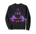 Vaporwave Buddha 80S Synthwave 3 Sweatshirt - Minimalist Print Unisex - T-Shirt, Sweatshirt, Hoodie