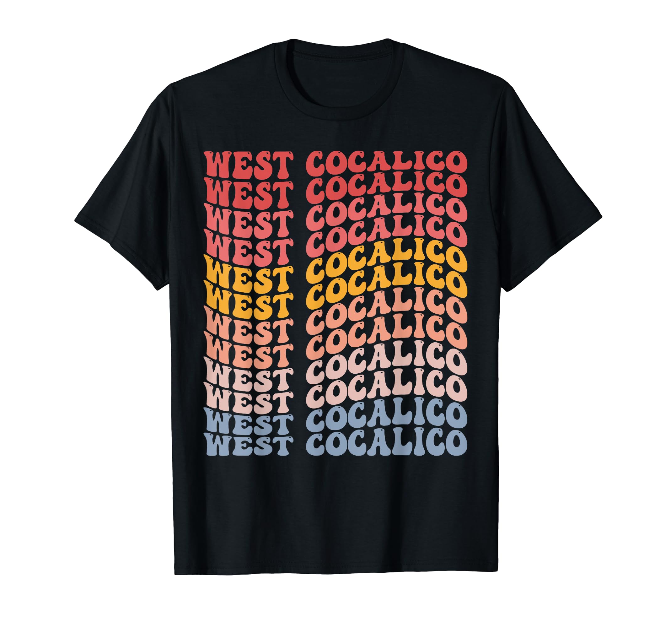 West Cocalico City Groovy T-Shirt - Aesthetic Graphic for Adults - T-Shirt, Sweatshirt, Hoodie