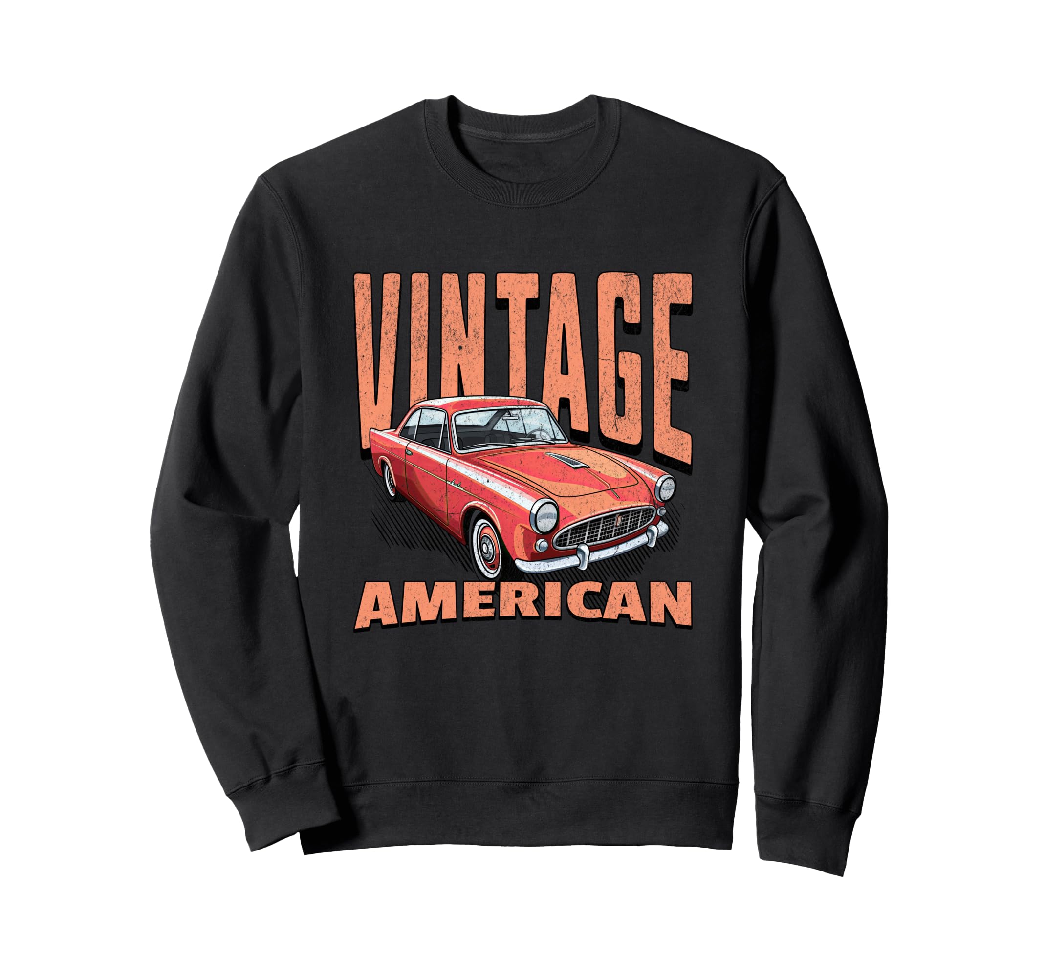 American Car Sweatshirt - Streetwear Style Unisex - T-Shirt, Sweatshirt, Hoodie