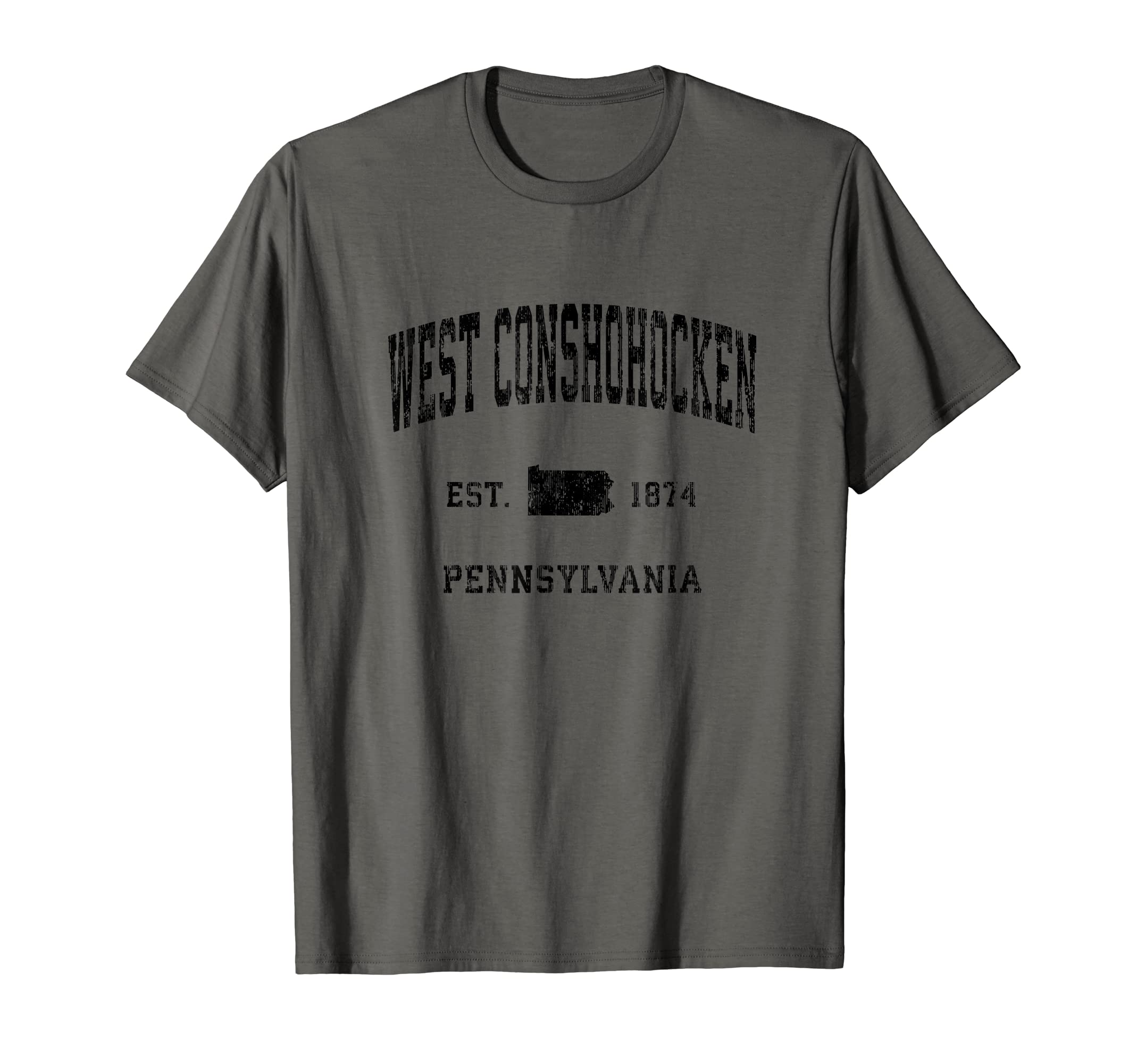 West Conshohocken Pennsylvania Pa T-Shirt - Unique Graphic Men Women - T-Shirt, Sweatshirt, Hoodie