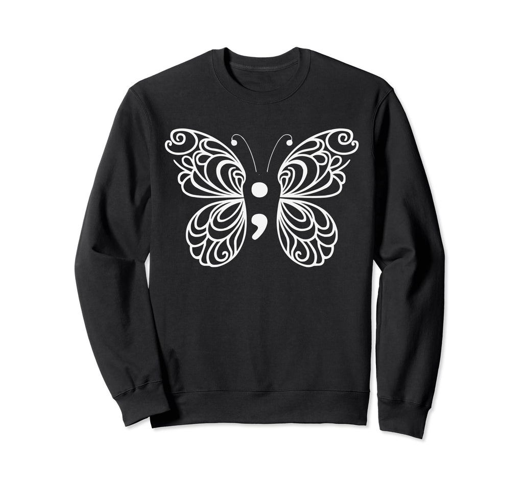 Suicide Awareness Depression Anxiety Sweatshirt - Unique Graphic Unisex - T-Shirt, Sweatshirt, Hoodie