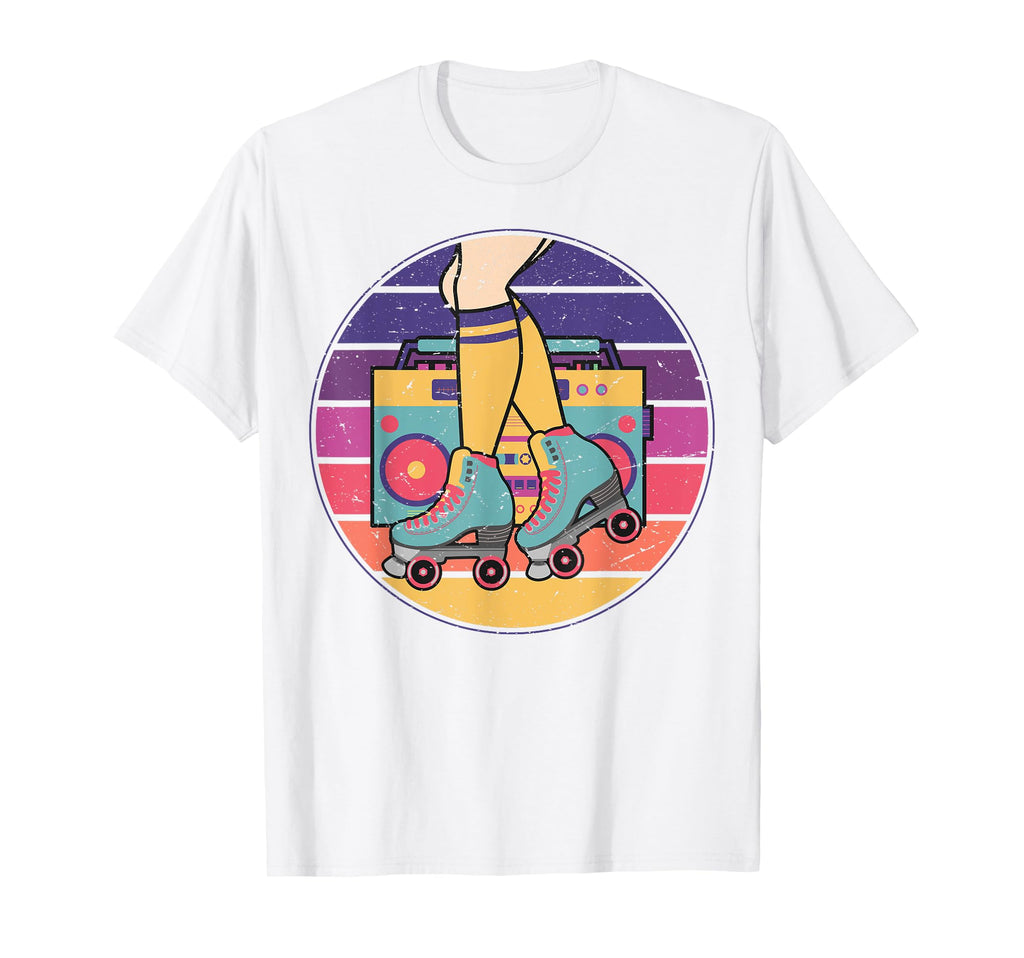 Roller Skate Radio Skating Disco 70S T-Shirt - Streetwear Style Men Women - T-Shirt, Sweatshirt, Hoodie