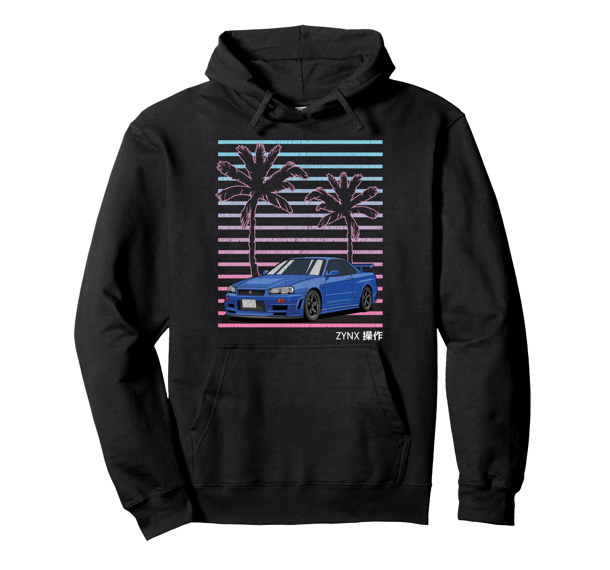 Jdm Import Tuner Drift Car Street Racing Hoodie - Custom Art Print Unisex - T-Shirt, Sweatshirt, Hoodie