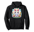 Easter Bunny Yoga Meditation Hoodie - Casual Everyday Wear Unisex - T-Shirt, Sweatshirt, Hoodie