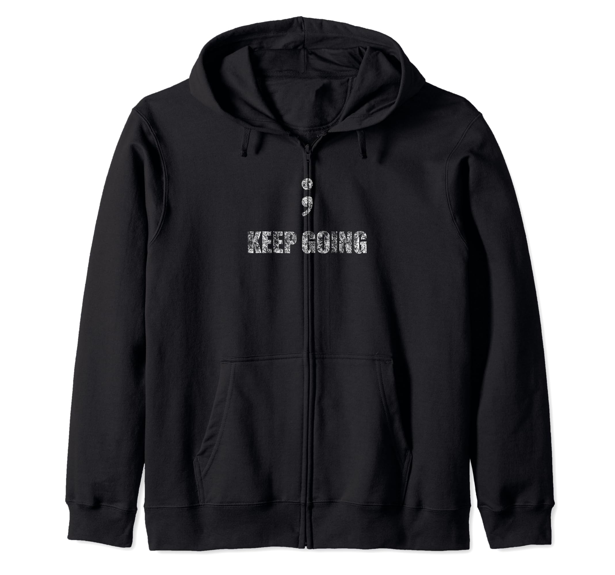 Semicolon Project Mental Health Hoodie - Trendy Graphic for Adults - T-Shirt, Sweatshirt, Hoodie