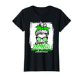 Womens Messy Bun Support Awareness T-Shirt - Trendy Graphic Men Women - T-Shirt, Sweatshirt, Hoodie