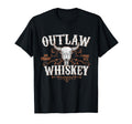Outlaw Whiskey Country T-Shirt - Aesthetic Graphic Men Women - T-Shirt, Sweatshirt, Hoodie