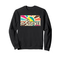 Kansas Pride Kansas State Colorful Sweatshirt - Graphic Print Men Women - T-Shirt, Sweatshirt, Hoodie