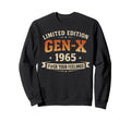 Gen X 1965 Mom Dad Birthday Sweatshirt - Streetwear Style for Adults - T-Shirt, Sweatshirt, Hoodie