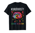 Neurodiversity Brain Autism Awareness T-Shirt - Streetwear Style Men Women - T-Shirt, Sweatshirt, Hoodie