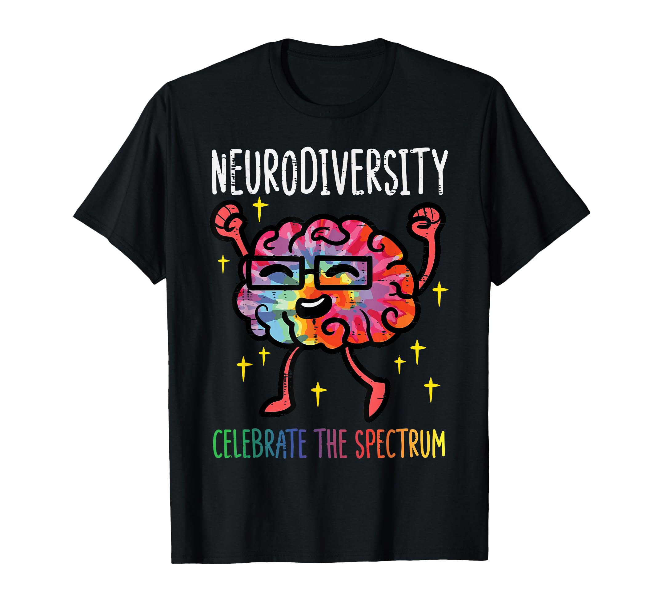 Neurodiversity Brain Autism Awareness T-Shirt - Streetwear Style Men Women - T-Shirt, Sweatshirt, Hoodie