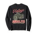 Abuelito Motorcycle Fathers Day Sweatshirt - Minimalist Print Men Women - T-Shirt, Sweatshirt, Hoodie