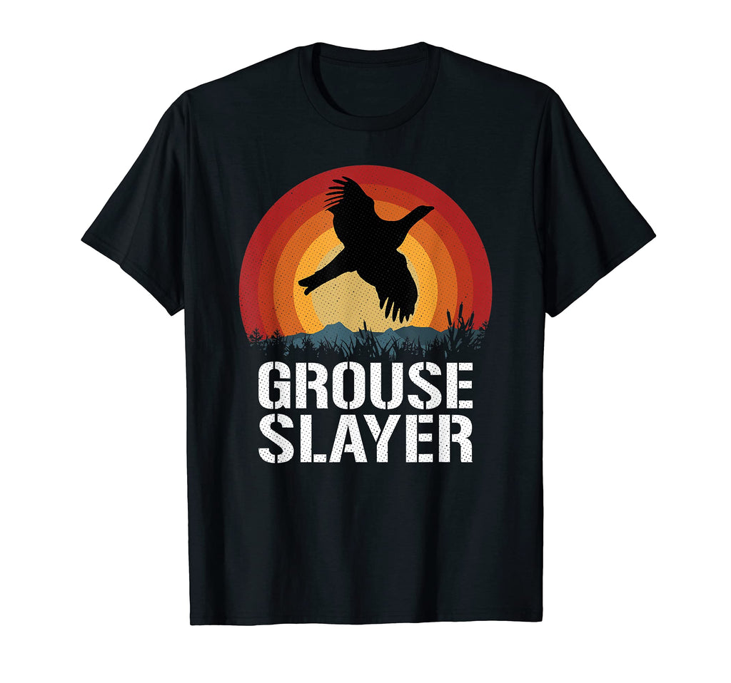 Sunset Grouse Hunter Grouse Hunting T-Shirt - Novelty Apparel Men Women - T-Shirt, Sweatshirt, Hoodie