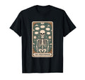Overthinker Tarot Skeleton Clouds Clocks T-Shirt - Graphic Print Unisex - T-Shirt, Sweatshirt, Hoodie