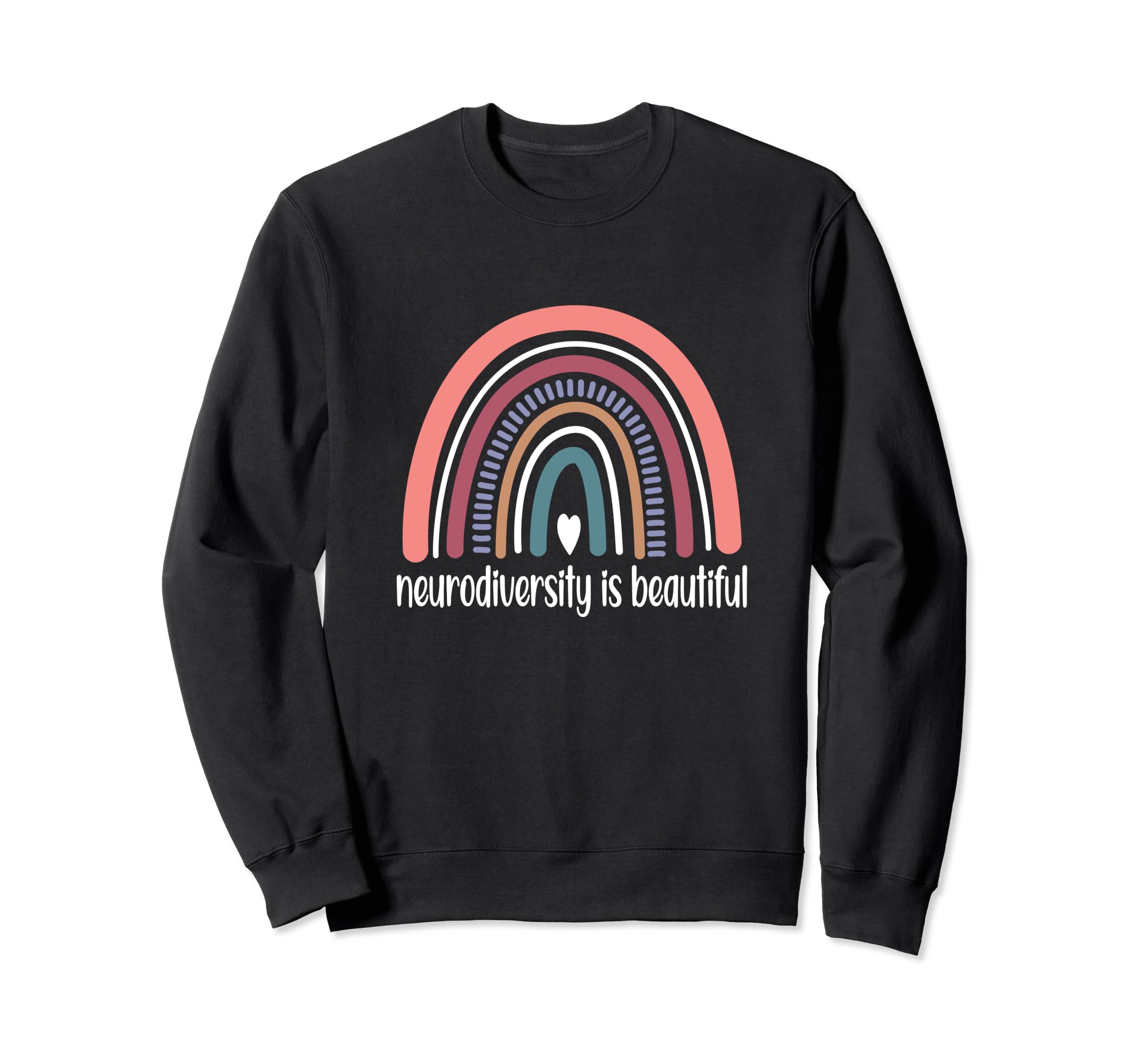 Neurodiversity Is Beautiful Sweatshirt - Aesthetic Graphic Men Women - T-Shirt, Sweatshirt, Hoodie