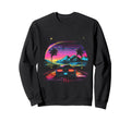Jdm Car 1980S Miami Vaporwave Wave Sweatshirt - Custom Art Print for Adults - T-Shirt, Sweatshirt, Hoodie