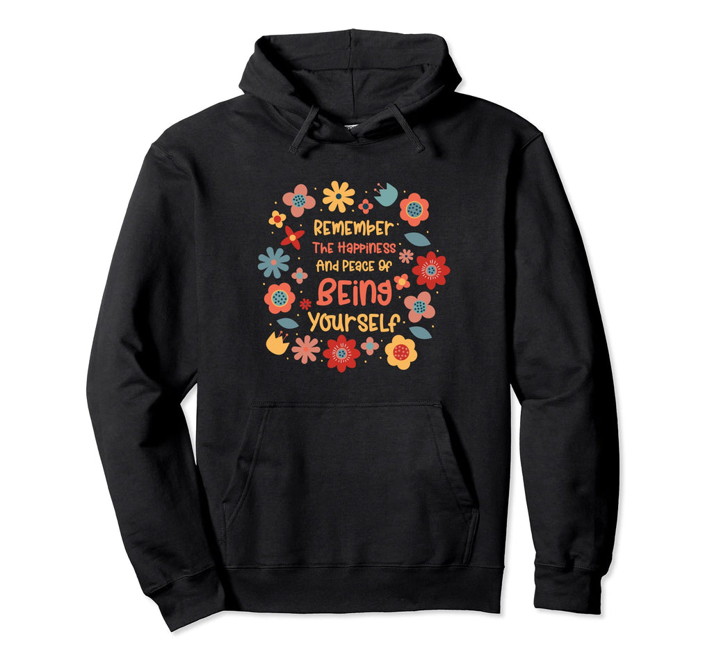 Motivational Self Care People Peace Hoodie - Custom Art Print Men Women - T-Shirt, Sweatshirt, Hoodie