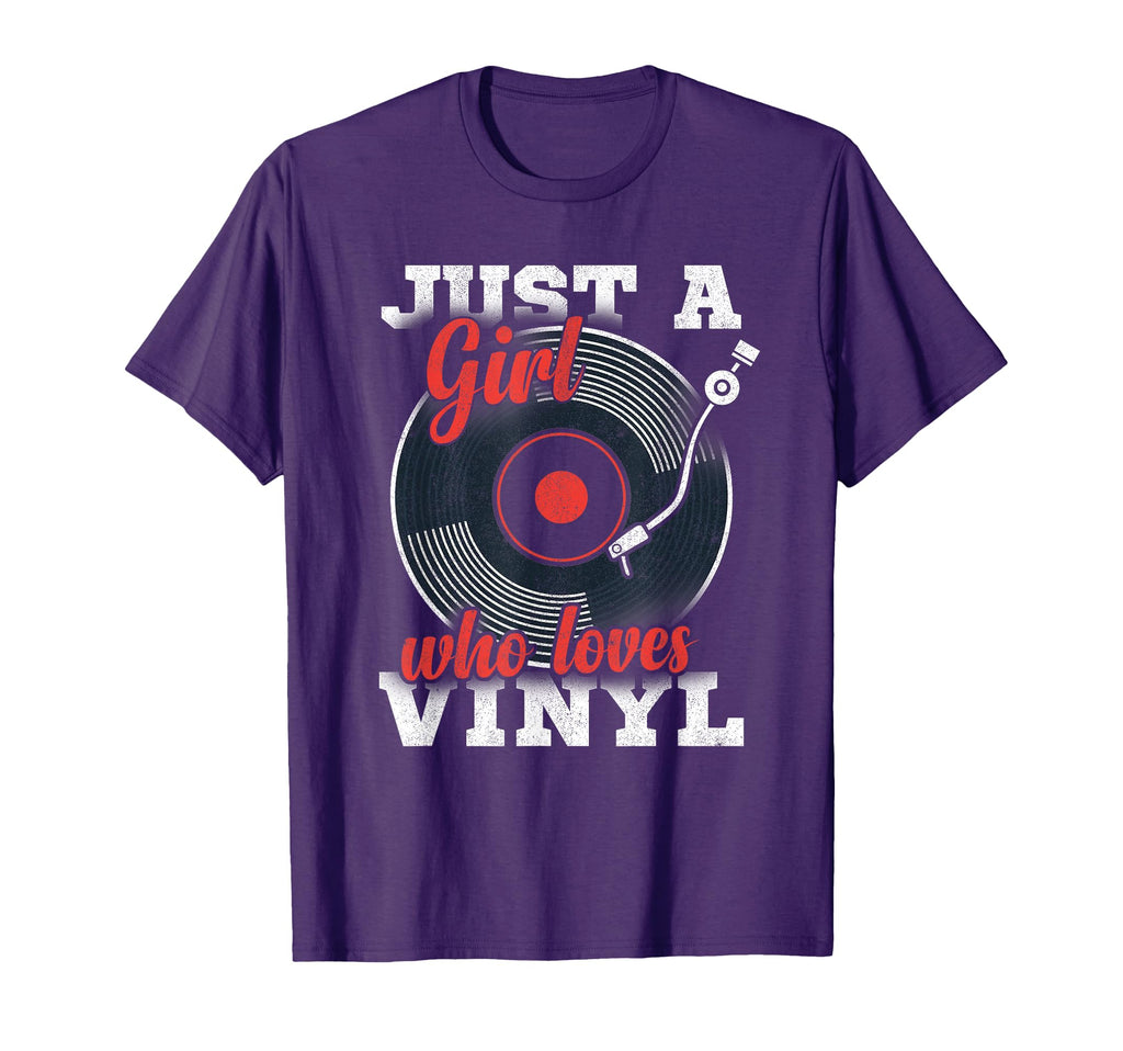Lp Collector Just Who Loves Vinyl T-Shirt - Casual Everyday Wear Unisex - T-Shirt, Sweatshirt, Hoodie