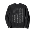 Funny Job Title American Flag Sweatshirt - Custom Art Print for Adults - T-Shirt, Sweatshirt, Hoodie