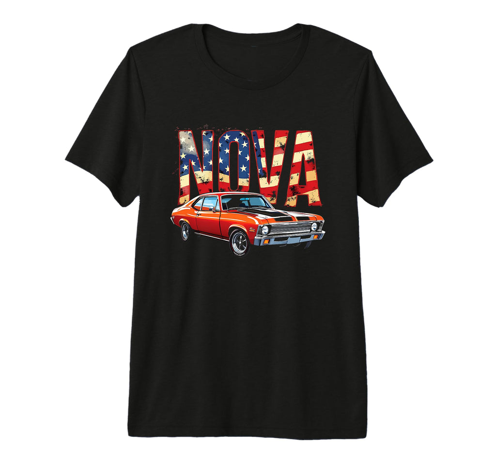 Old School 1969 69 Nova Ss American T-Shirt - Casual Everyday Wear Unisex - T-Shirt, Sweatshirt, Hoodie
