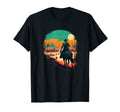Cowboy Sunset Wild West Horse Riding T-Shirt - Custom Art Print Men Women - T-Shirt, Sweatshirt, Hoodie