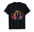 Dog Golden Retriever Vaporwave T-Shirt - Aesthetic Graphic for Adults - T-Shirt, Sweatshirt, Hoodie