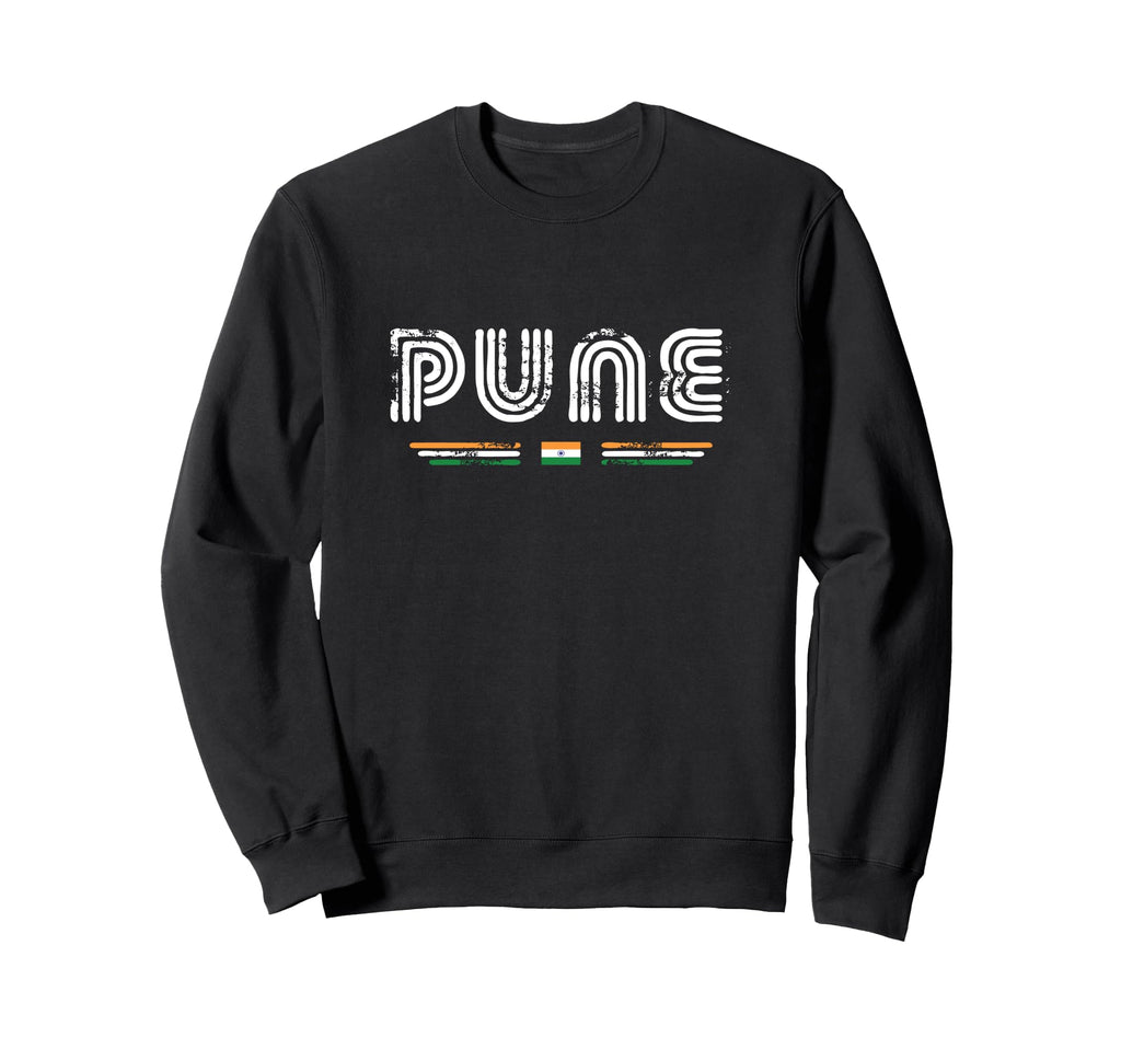 Pune India 70S 80S Type Sweatshirt - Casual Everyday Wear for Adults - T-Shirt, Sweatshirt, Hoodie