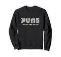 Pune India 70S 80S Type Sweatshirt - Casual Everyday Wear for Adults - T-Shirt, Sweatshirt, Hoodie