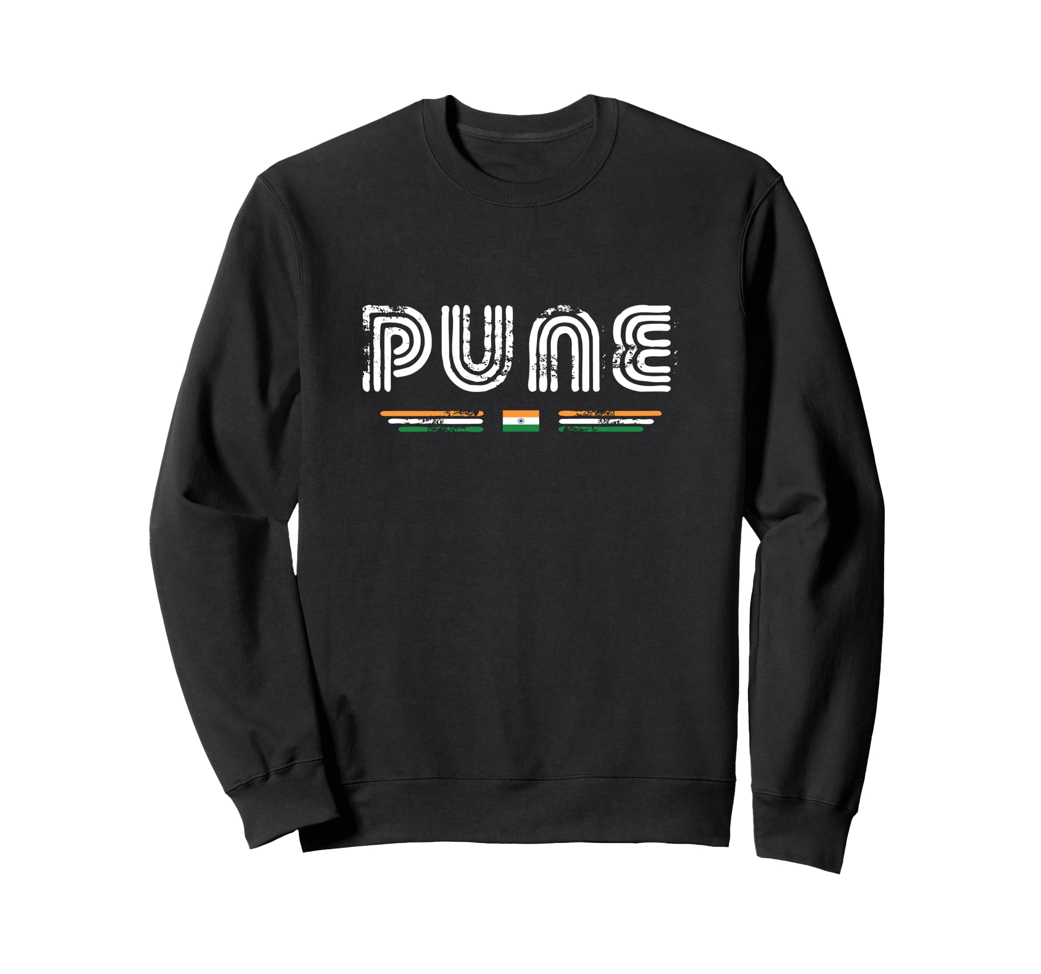 Pune India 70S 80S Type Sweatshirt - Casual Everyday Wear for Adults - T-Shirt, Sweatshirt, Hoodie
