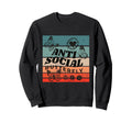 Anti Social Butterfly Barbed Wire Heart Sweatshirt - Unique Graphic Unisex - T-Shirt, Sweatshirt, Hoodie