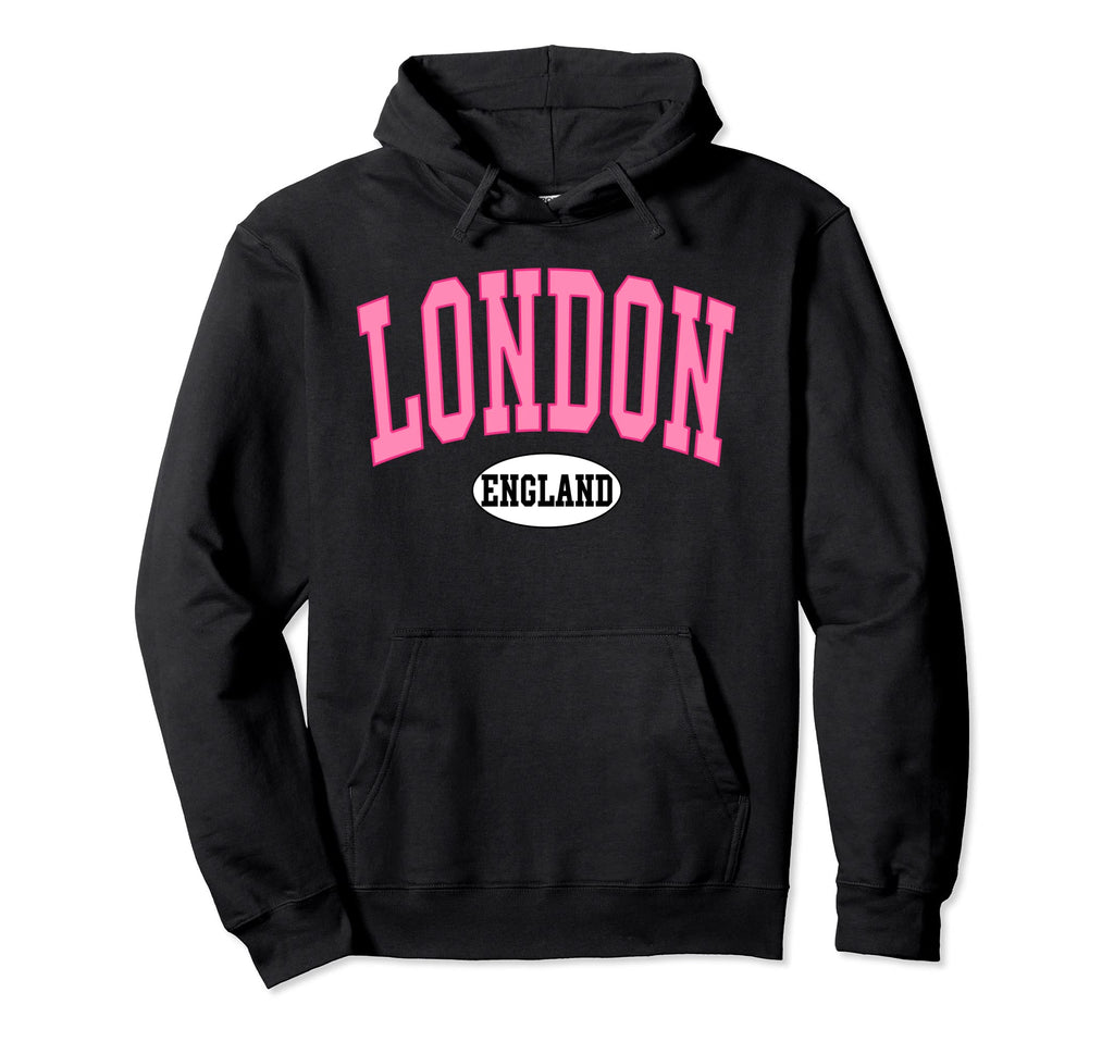 London England Uk Varsity Hoodie - Graphic Print for Adults - T-Shirt, Sweatshirt, Hoodie