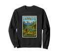 Vanoise France Travel Souvenir Art Sweatshirt - Fun Novelty Design Unisex - T-Shirt, Sweatshirt, Hoodie