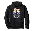 Morning Routine Peaceful Mornings Self Hoodie - Graphic Print for Adults - T-Shirt, Sweatshirt, Hoodie