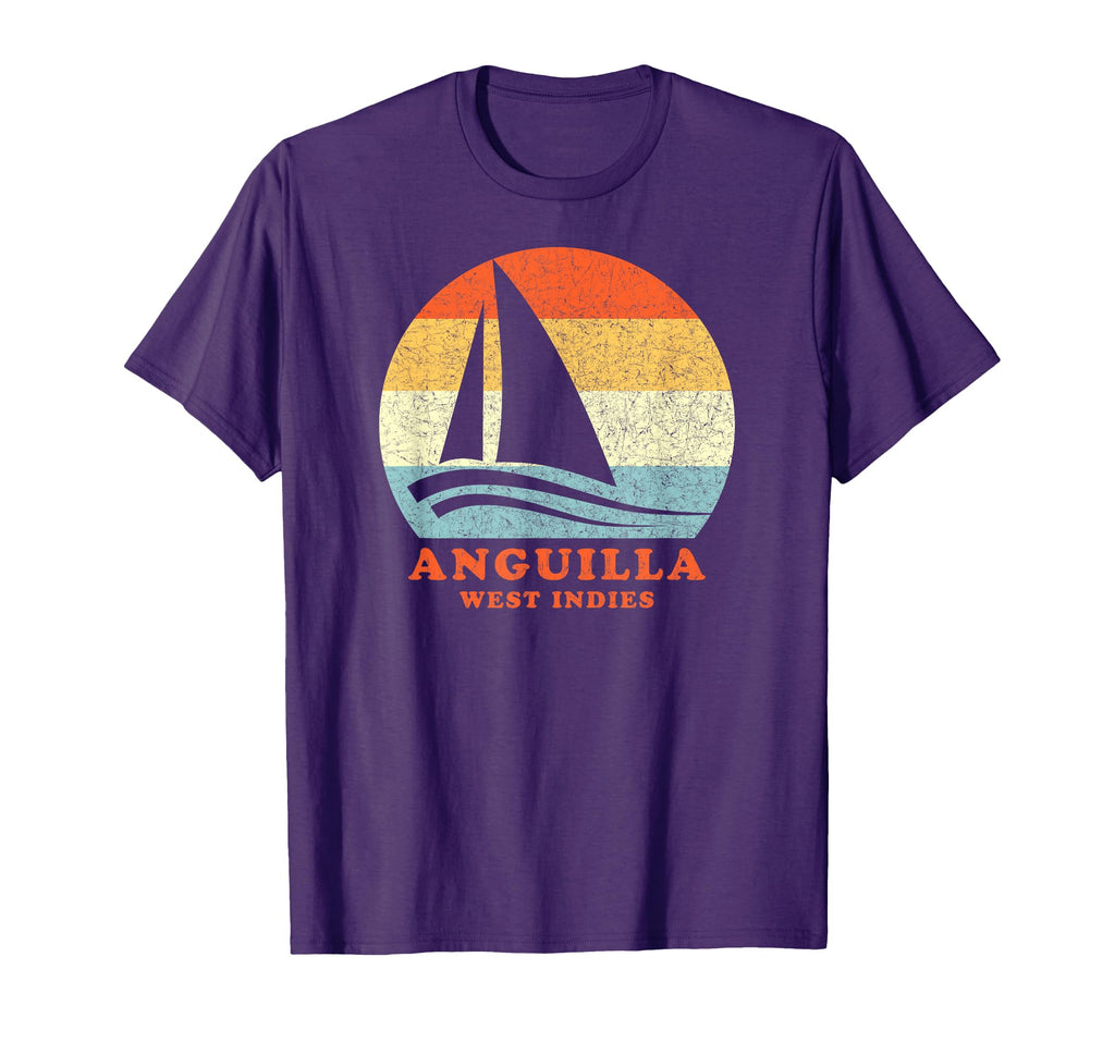 Anguilla West Indies Sailboat Sailing T-Shirt - Streetwear Style Men Women - T-Shirt, Sweatshirt, Hoodie