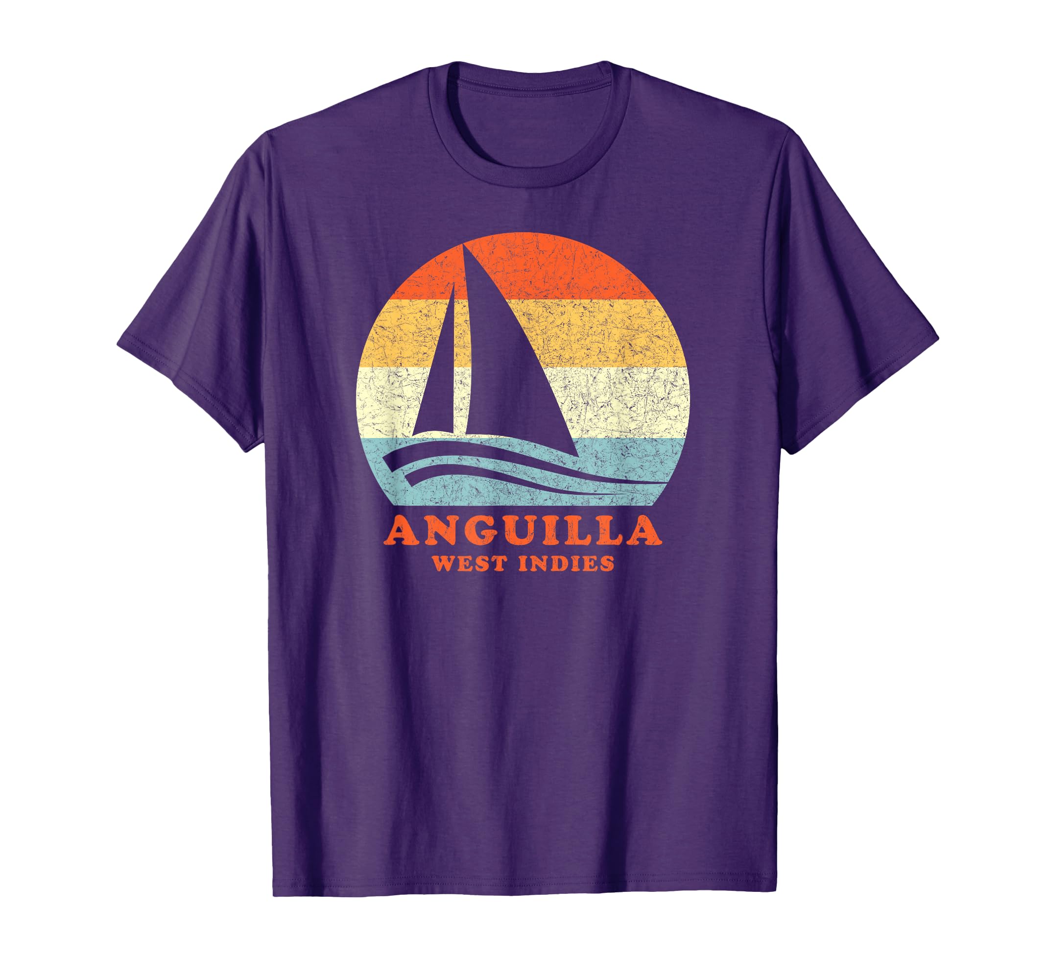 Anguilla West Indies Sailboat Sailing T-Shirt - Streetwear Style Men Women - T-Shirt, Sweatshirt, Hoodie