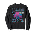 Made 80S Vaporwave Sunset Palms Sweatshirt - Fun Novelty Design for Adults - T-Shirt, Sweatshirt, Hoodie