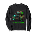 Steampunk Motorcycle Futuristic Sweatshirt - Fun Novelty Design Men Women - T-Shirt, Sweatshirt, Hoodie
