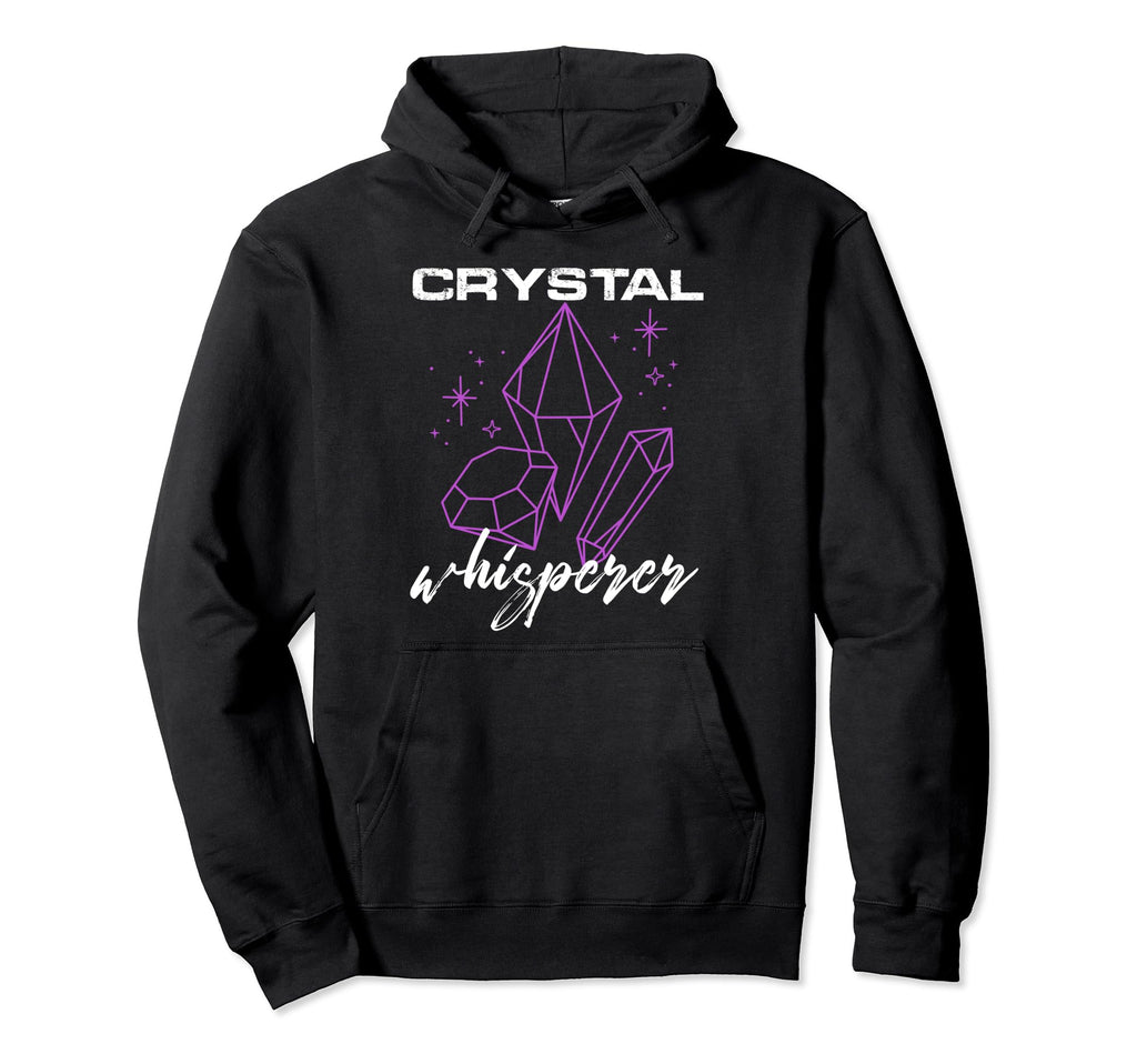 Crystal Whisperer Chakra Energy Hoodie - Casual Everyday Wear Unisex - T-Shirt, Sweatshirt, Hoodie