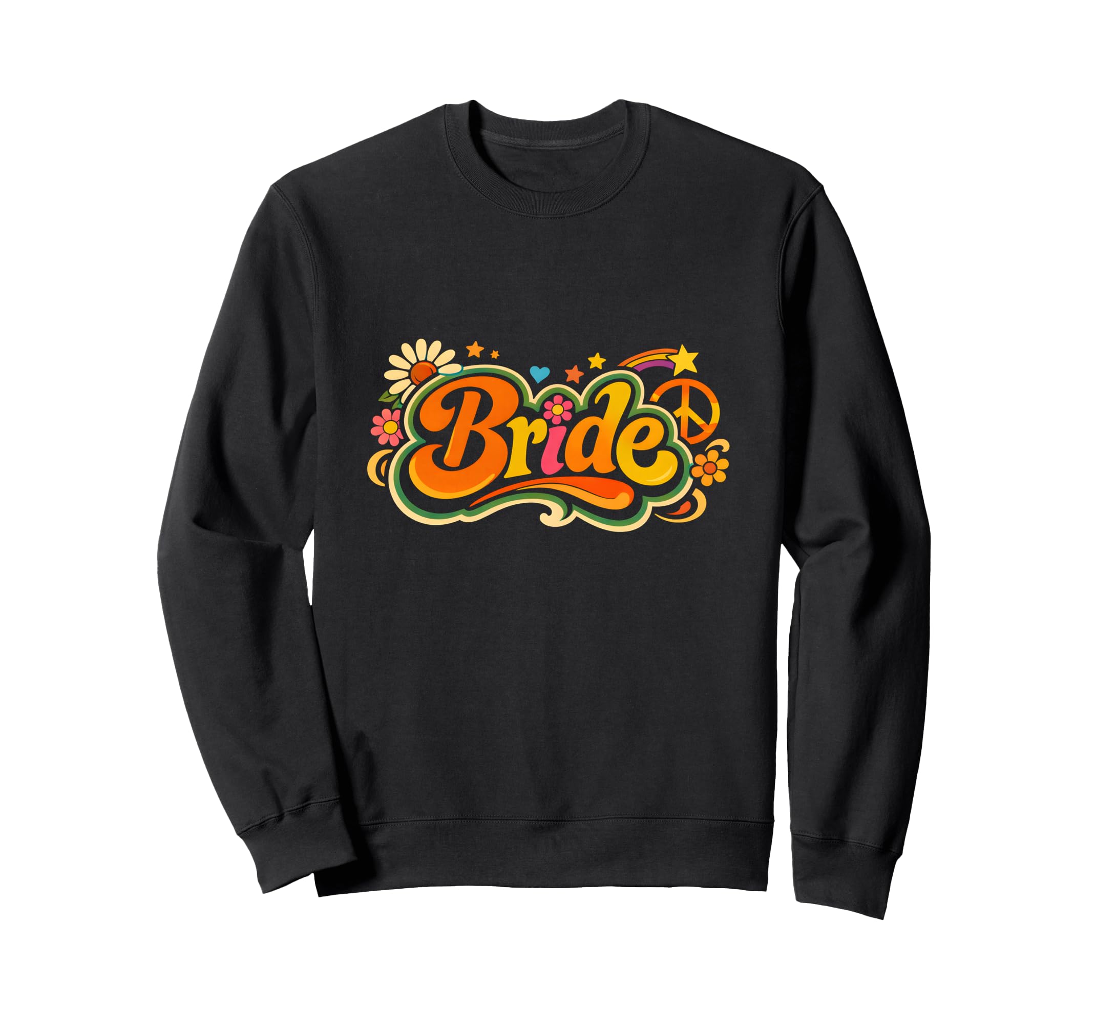 Bride Typography Wedding Bachelor Sweatshirt - Minimalist Print Men Women - T-Shirt, Sweatshirt, Hoodie