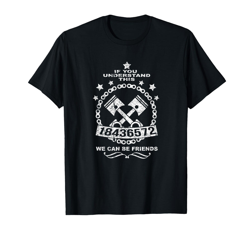 18436572 Awesome V8 Firing Order Car T-Shirt - Graphic Print Men Women - T-Shirt, Sweatshirt, Hoodie