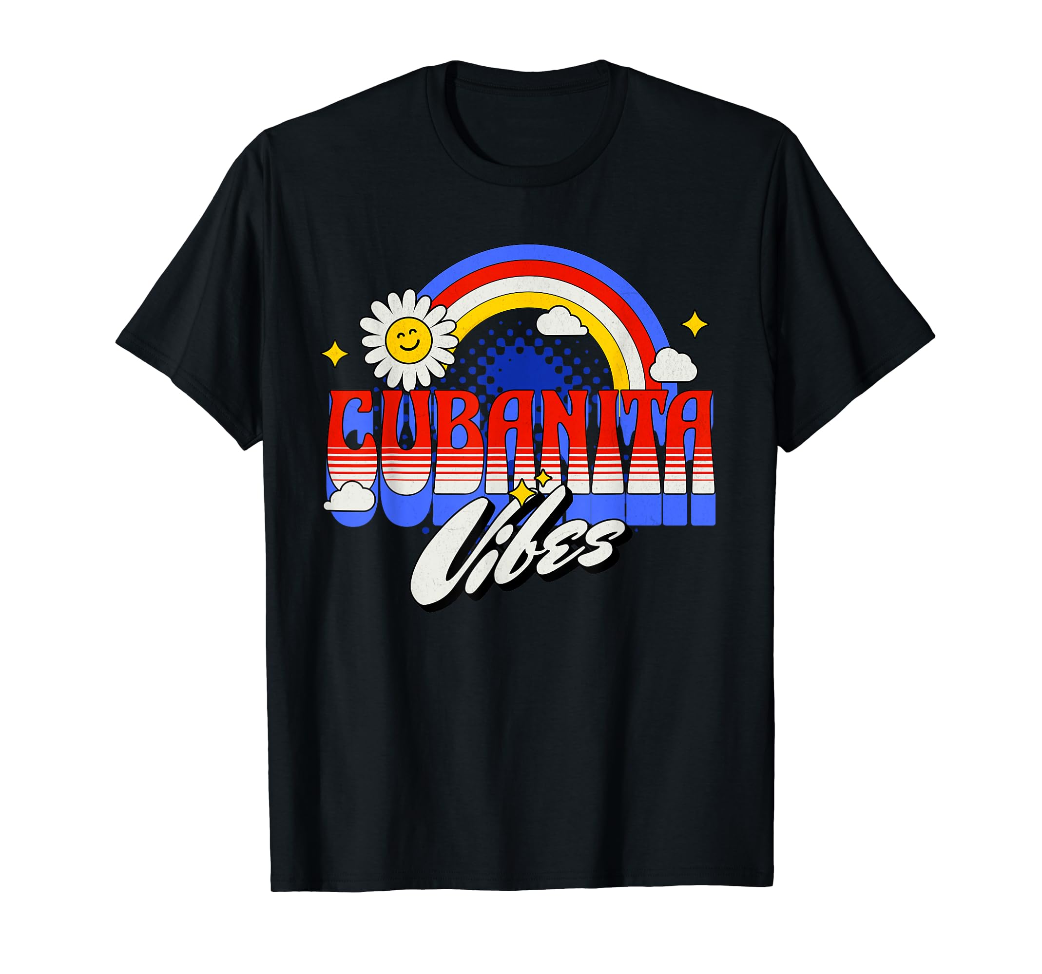 Cubanita Vibes Typography T-Shirt - Aesthetic Graphic Men Women - T-Shirt, Sweatshirt, Hoodie