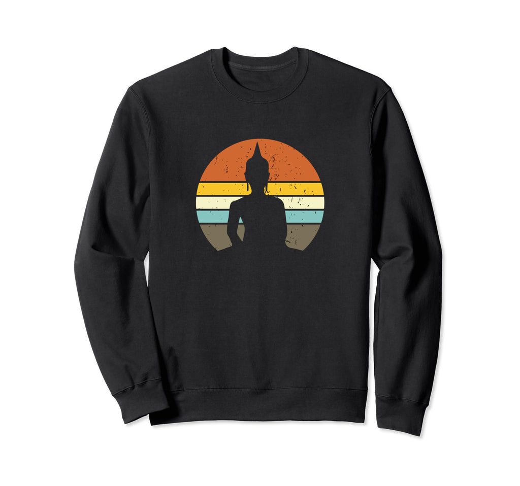 Buddha Meditation Zen Yoga Sweatshirt - Aesthetic Graphic for Adults - T-Shirt, Sweatshirt, Hoodie