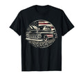 1950S 3100 Truck American Flag Old T-Shirt - Minimalist Print Men Women - T-Shirt, Sweatshirt, Hoodie