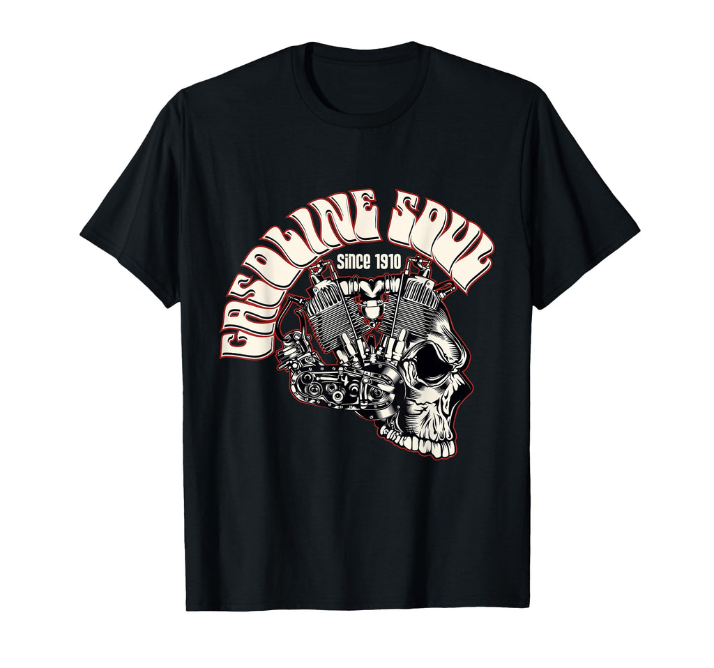 Oldschool Biker Shovelhead Motorcycle T-Shirt - Streetwear Style Men Women - T-Shirt, Sweatshirt, Hoodie