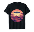 Cactus Western Desert Ufo Alien T-Shirt - Custom Art Print Men Women - T-Shirt, Sweatshirt, Hoodie